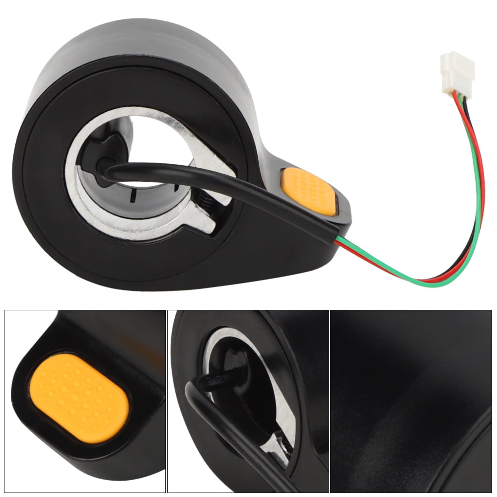 Yevenr Thumb Throttle Scooter Accessories Solid Trigger Dial Scooter Electric Scooter Thumb Accelerator Compatible with Ninebot MAX‑G30 Scooter Thumb Accelerator