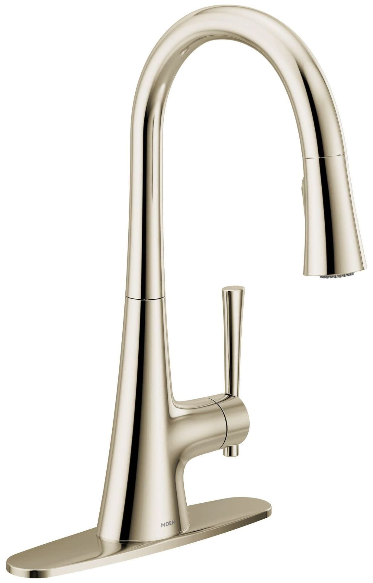 Moen 9126BL Kurv Single Handle Pull Down Kitchen Faucet in Matte Black Replacement MPN