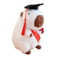 thumbnail image 4 of MERIGLARE Capybara Doll, Stuffed Animals, Home Decoration, Plush Capybara Toy, Plush Toy, Toys for Graduation Gifts, Parties, Collectibles for Children White, 4 of 8