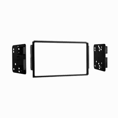Interior Wood Dash Kit - Metra 95-1006 Fits Kia Sorento 2003-2006 ISO Doubles DIN Dash Radio Kit Install
