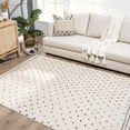 thumbnail image 2 of BoutiqueRugs Julie Polka Dot Area Rug - Rose Cream - 9'2" x 12', 2 of 18