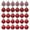 Red, variant on Christmas Ornaments Christmas Balls 30PCS 1.5in Christmas Balls Ornaments For Xmas Tree Shatterproof Christmas ornaments