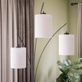 thumbnail image 4 of Kenroy Home 32849BL Lampe Arquée Leah, Noire, 4 of 5