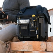 ToughBuilt - Massive Mouth 12-Inch Tool Bag, Compact Wide-Opening Tool Bag with Hard Body Construction, Reinforced Handles and 25 Pockets