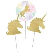 Creative Converting 339627 Unicorn Sparkle Centerpiece Sticks, CASE of 18