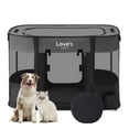 thumbnail image 1 of Jaula Pet Playpen Love's Cabin para cachorros y perritos, para interiores y exteriores, 1 of 7