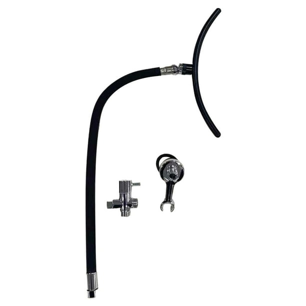 Accesorios para cama de champú con estructura de agua para spa de cabeza, resistente accesorio para lavabo de champú Estilo A