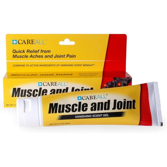 CareAll Muscle and Joint Gel with Vanishing Scent 3 oz.
