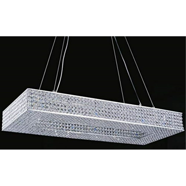 CWI Lighting Dannie Lustre 16 Lumières avec Finition Chromée