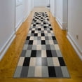thumbnail image 4 of Ottomanson Non-Slip Hallway Runner Rug 2'7" x 9'10" Perfect for High Traffic Areas, Gray, 4 of 9