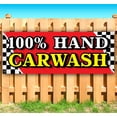 thumbnail image 2 of One Hundred Hand Car Wash 13 oz Vinyl Banner With Metal Grommets, 2 of 5