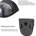 thumbnail image 4 of Wosthever 2 piezas 2800-3200K Solar IP65 impermeable paso camino luz paisaje lámpara recargable herramienta de iluminación jardín balcón Jardín y Patio Wosthever HA065103-00, 4 of 6