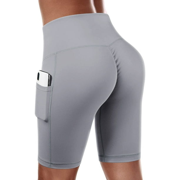Black Friday Deals 2022 TIMIFIS Yoga Pants Workout Shorts Womens Women  Basic Slip Bike Shorts Compression Workout Leggings Yoga Shorts Pants