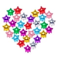 thumbnail image 3 of Globos de aluminio con forma de estrella para decoración de boda, 50 piezas, 5 pulgadas, corazón, plata, oro, cumpleaños, Baby Shower, suministros de boda, 3 of 4