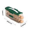 thumbnail image 3 of Antqov Refrigerator Door Rolling Rack Holding Storage Box Refrigerator Can Be Stacked with Portable Box Kitchen Box, Home Accessories, 3 of 3