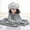 Grey, variant on Hooded Baby Towels, 1 Pack Premium Soft Baby Bath Towels with Hood for Babies, Toddler, Infant - Ultra Absorbent, Baby Stuff Shower as Best Gifts for Boys and Girls