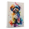 thumbnail image 3 of Havanese Dog Poster Wall Art for Bedroom Living Room Funny Graffiti Dog Picture Cool Dog Decor Wall Art, 3 of 6