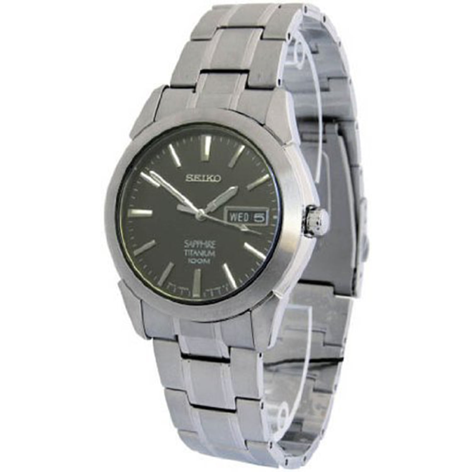 seiko titanium quartz watch