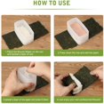 thumbnail image 3 of EIMELI Musubi Press  Spam Musubi Maker Mold  BPA Free  Non-Stick & Non-Toxic Musubi Rice Making Kit - Make Your Own, 3 of 7