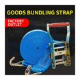 thumbnail image 2 of Truck Binding Strap Tightener Small Ratchet Tightener Self-Locking Rope Tightener Cargo Packing And Fixing Strap Airplane Strap, 2 of 7