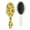 White-20, variant on Watermelon Hair Brush, Summer Fruit Pattern Detangling Hairbrush, Tropical Watermelon Print, Cute Watermelon Lovers Design, Soft Bristle Paddle Brush for Wet & Dry Hair