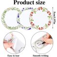 thumbnail image 2 of 600 Pcs 2" Floral Gift Label Tags Stickers, Canning Labels for Jar Flower Stickers for Jars Lids Spice Labels Bottle Label with 3 Pattern Designs, 2 of 14