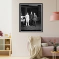 thumbnail image 3 of Historic Framed Print, LINDBERGH, CHARLES, COLONEL. GROUP WITH MODEL - 2, 17-7/8" x 21-7/8", 3 of 9