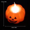 thumbnail image 2 of Bewildely Luz nocturna de calabaza de Halloween de 12 piezas para atmósfera espeluznante por la noche batería de electrónica Iluminación navideña, 2 of 6