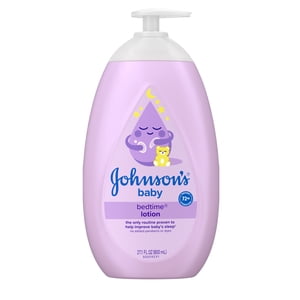Johnson's Baby Bedtime Lotion with NaturalCalm Aromas, 27.1 oz