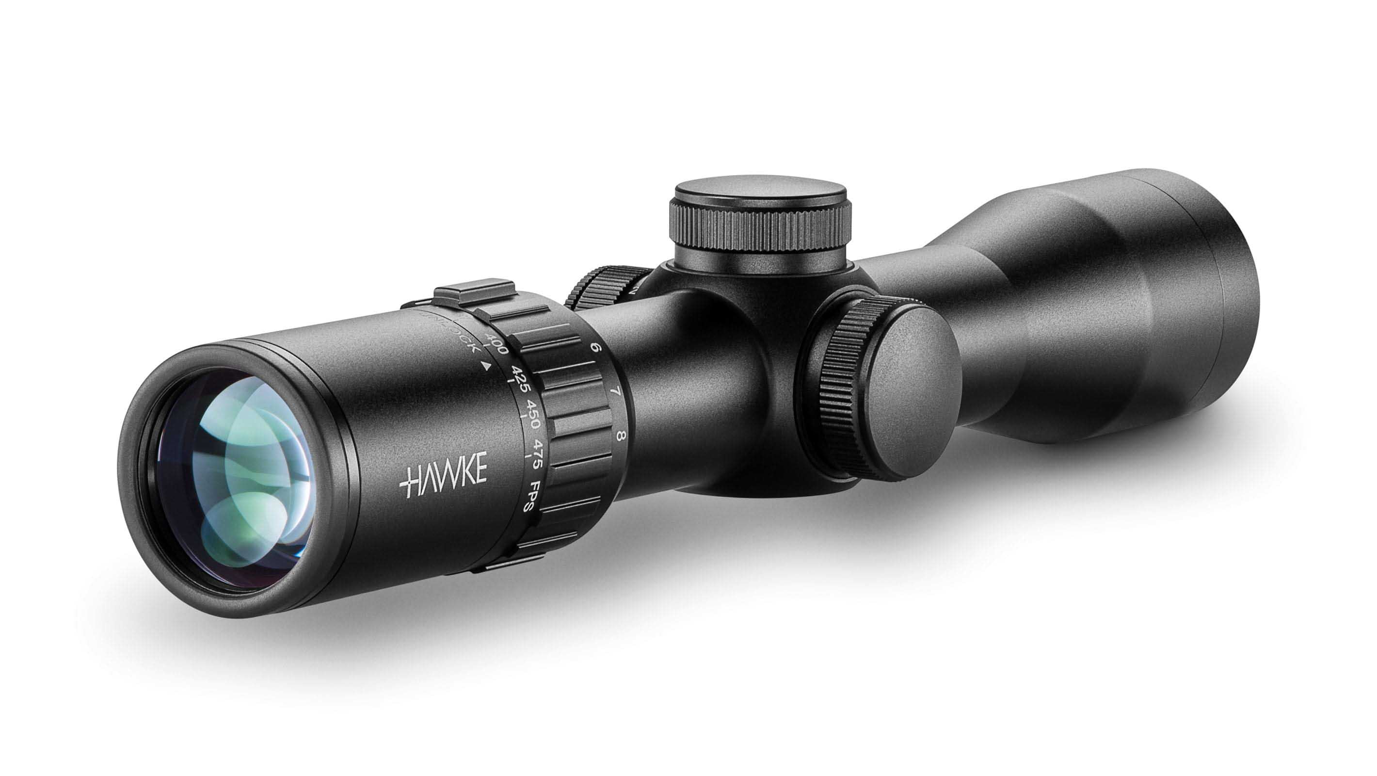 Hawke XB30 2-8x36 30mm Compact Crossbow Scope w/ Illuminated XB30 SR Reticle, Matte Black - 12227