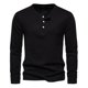 thumbnail image 3 of Mens Slim Fit Casual Shirt Long Sleeves Breathable Outdoor T Shirts Top Sport, 3 of 8