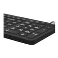thumbnail image 2 of Man & Machine Premium Full Size Waterproof Disinfectable Keyboard - Black, 2 of 3