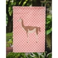 thumbnail image 3 of Caroline's Treasures BB7921GF Guanaco Pink Check Flag Garden Size , Small, multicolor, 3 of 3