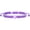 Purple String, variant on Woven Friendship Bracelets for Teen Girls Adjustable Braided Wrap Bracelets Boho String Bracelets for Women Men (Black Rope-Letter A)