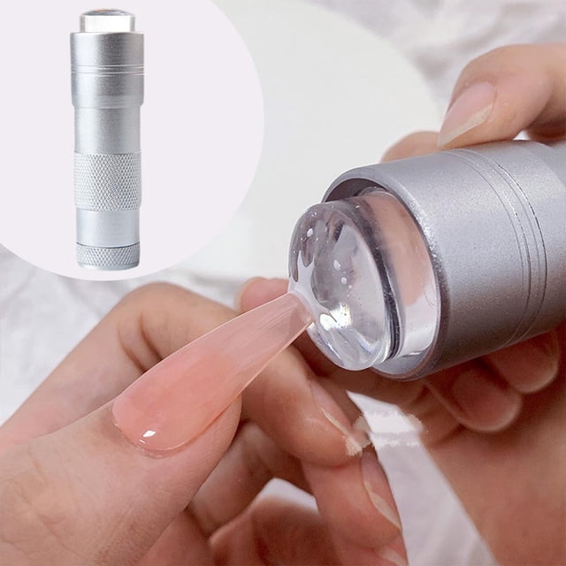 Mini de uñas portátil con para uñas, mini lámpara de uñas para retoques rápidos de uñas, la adaptaciónción perfectamente a todos los Yinane Mini lámpara de arte de uñas