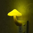 thumbnail image 2 of Luz nocturna LED con forma de seta con sensor de anochecer a amanecer, luz nocturna LED con forma de seta enchufable en la cama, lámpara nocturna con forma de seta, luz de pared para bebé (a, 2 of 4