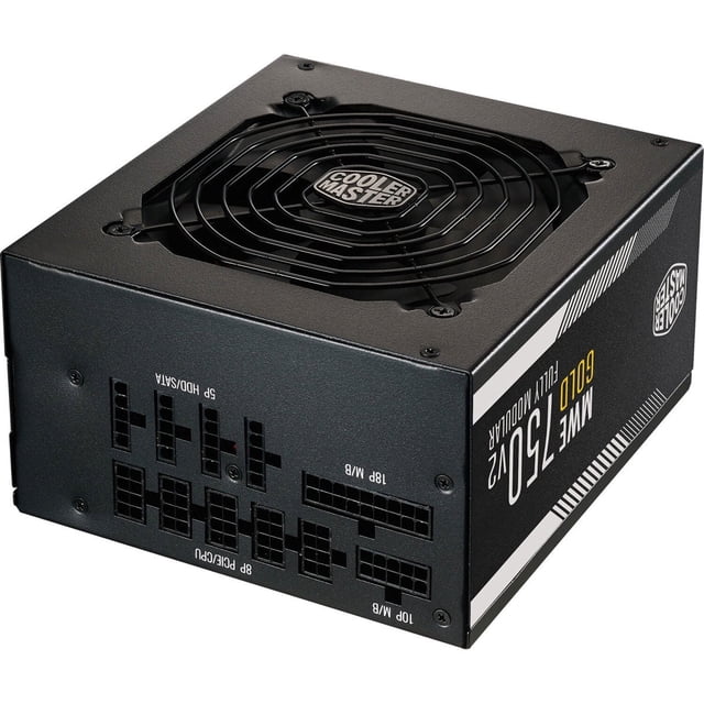 Cooler Master Gold 750 - V2 Full Modular 750W Power Supply Unit - MPE-7501-AFAAG-US MWE - Black