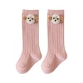 thumbnail image 5 of Cozy Kids Crew Socks with Adorable Bear Design, Soft Warm Wool Thermal Socks for Toddlers Boys Girls, Thick Long Winter Boot Socks, 6 Pairs, 5 of 7