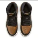 thumbnail image 5 of N I-K-E A i r-Jor-dan 1 Retro High OG Mens 14 DZ5485-071 Black/Metallic Gold New, 5 of 6