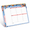 e-Frosted Coral-1 Pack, variant on Weekly To Do List Notepad With 52 Undated Sheets(8.5"*11")- Planner For Office Desk Accessories And Supplies - Midnight Lilac
