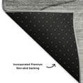 thumbnail image 3 of Addison Rugs Mayfield Washable Transitional Modern Gray Rectangle Rug, 3' x 5', 3 of 6