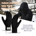 thumbnail image 4 of Guantes Dedo Completo JShteea Portátil Ciclismo Cortavientos pantalla táctil negro Para Estrenar, 4 of 8