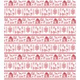 thumbnail image 3 of Traditional Duvet Cover Set, Native Prehistoric Art with Tribal People Animals Cave Drawing Style Prints, Decorative 2 Piece Bedding Set with 1 Pillow Shams, Twin Size, White Red, by Ambesonne, 3 of 3