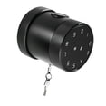 thumbnail image 1 of Lipstore Door Unlocking Methods Anti Lock Aluminum Smart Door Lock Black TYF, 1 of 8