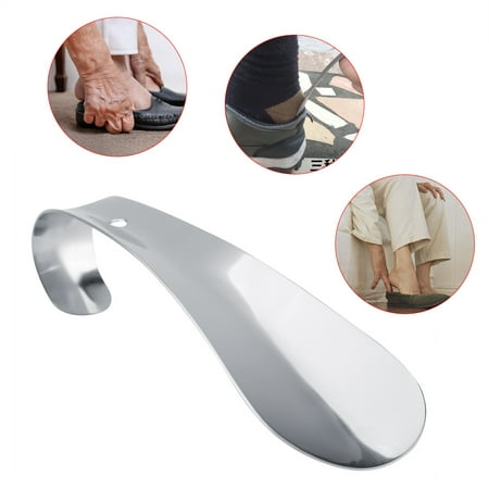 

TOPINCN Metal Shoe Horn for Pregnant Women People With Low Back Pain & Elderly Children Metal Shoe Horn