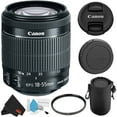 thumbnail image 1 of Canon EF-S 18-55mm F/3.5-5.6 Lens () + Deluxe Lens Pouch + Deluxe Cleaning Kit + MicroFiber Cloth Bundle, 1 of 5