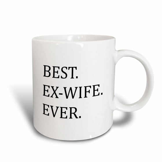 3dRose Best ExWife Ever Funny gifts for your ex Good Term Exes