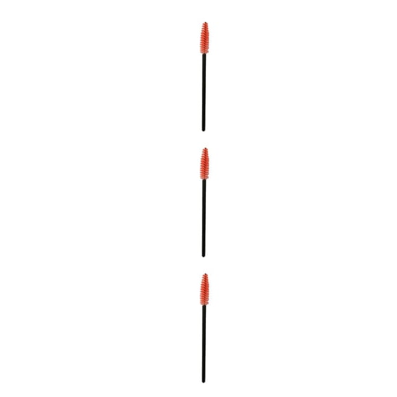 Vogacara 50 Uds cepillo de limpieza de pestañas aplicador de rímel mano de obra accesorios cosméticos para extensiones cepillo negro varilla Type1 NO1
