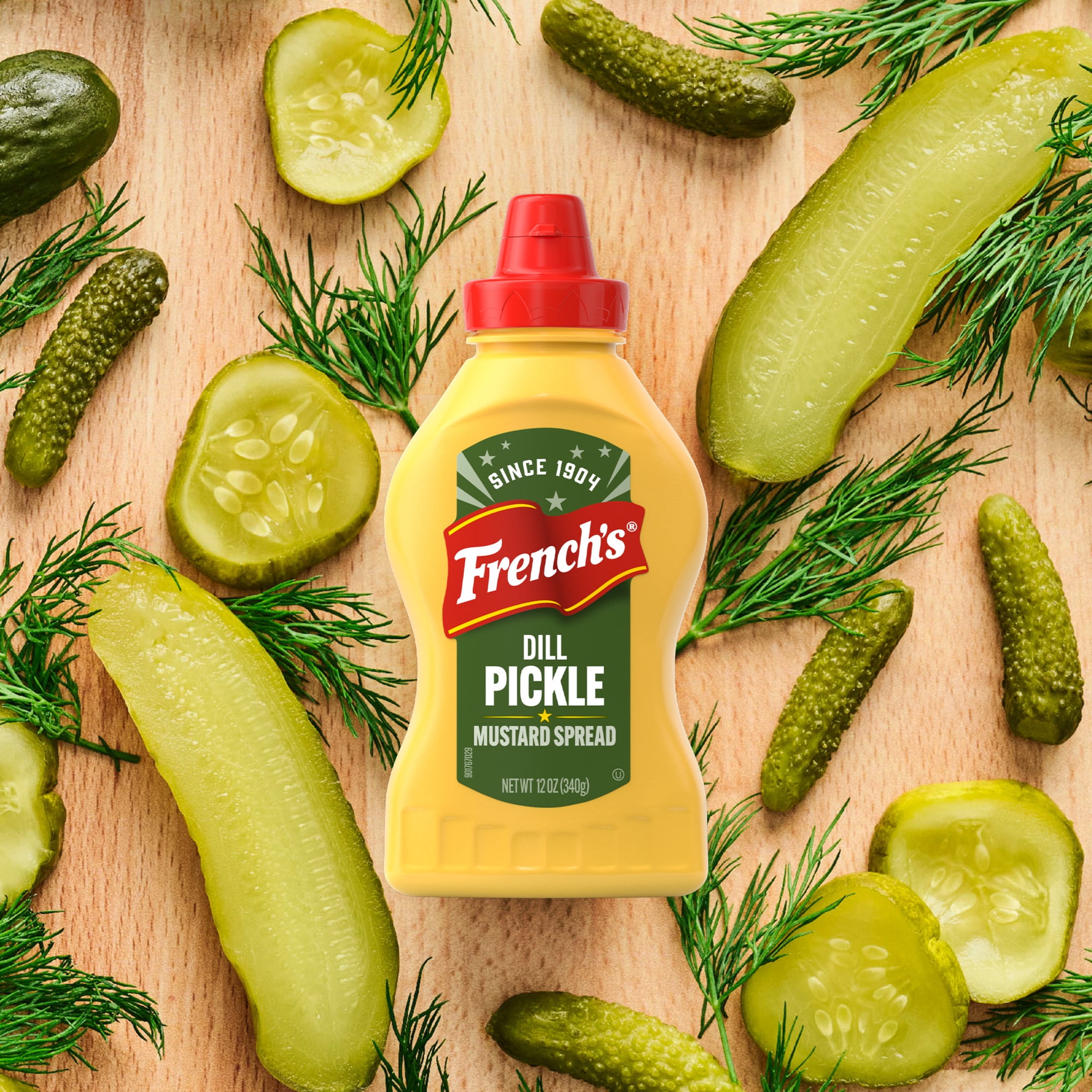French's Dill Pickle Mustard, 12.0 oz