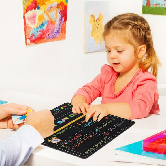 Worgeous  Chalk Board Sign Back to School Student Blackboard Preschool